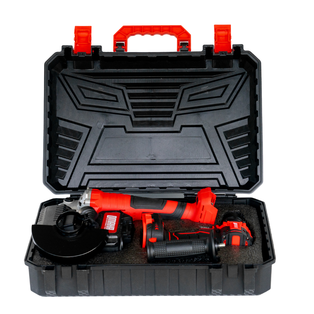 Kit Taladro + Amoladora 20V + Batería y Maletín - Omaha 2