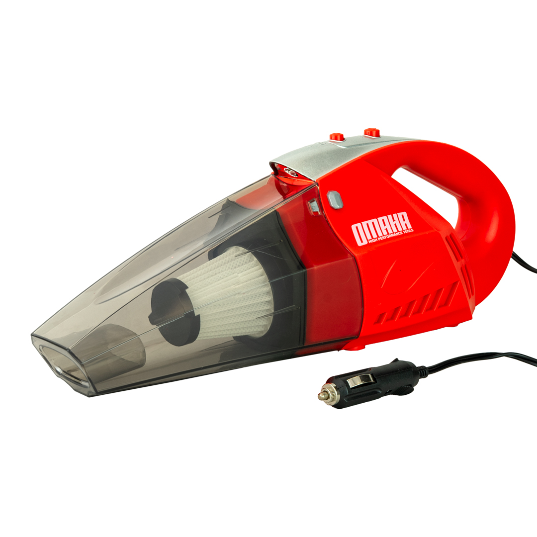 Aspiradora para Auto 12V 80W Filtro HEPA - Omaha
