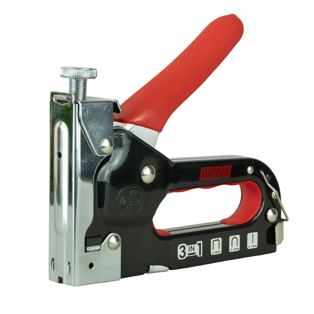 Clavadora Engrampadora Manual para Clavos y Grapas - Omaha