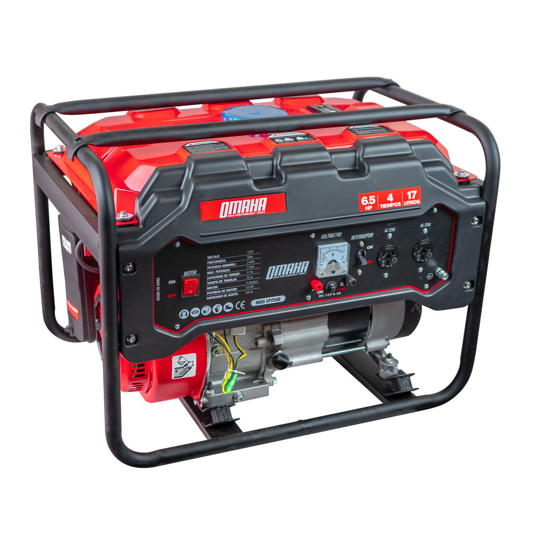 Generador Eléctrico 4T 6,5HP 17L - Omaha