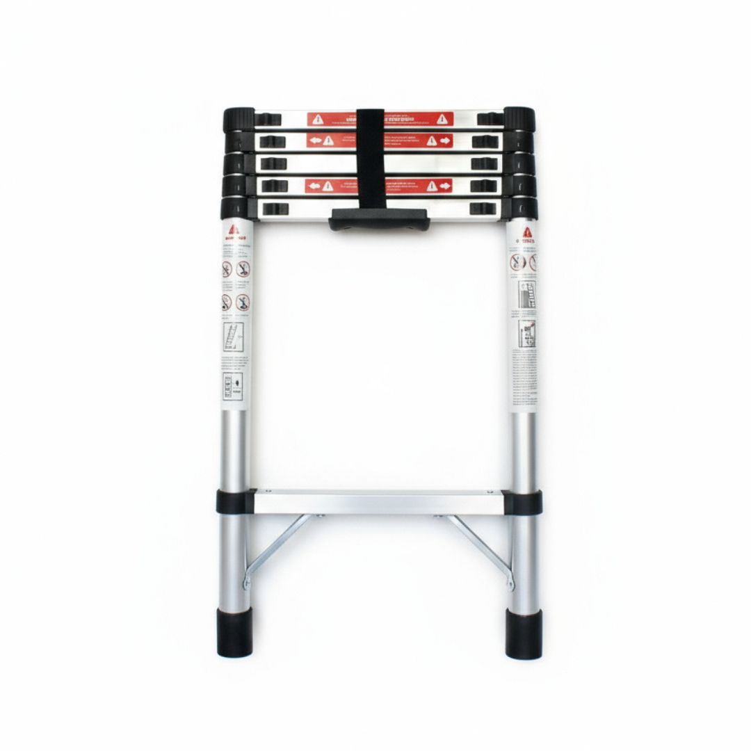 Escalera Telescópica de Acero 2,3 m 150 kg - Omaha