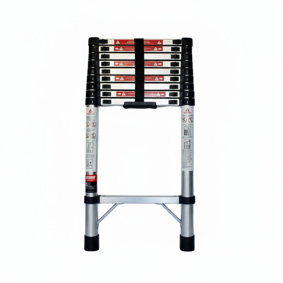 Escalera Telescópica de Acero 3,8 m 150 kg - Omaha