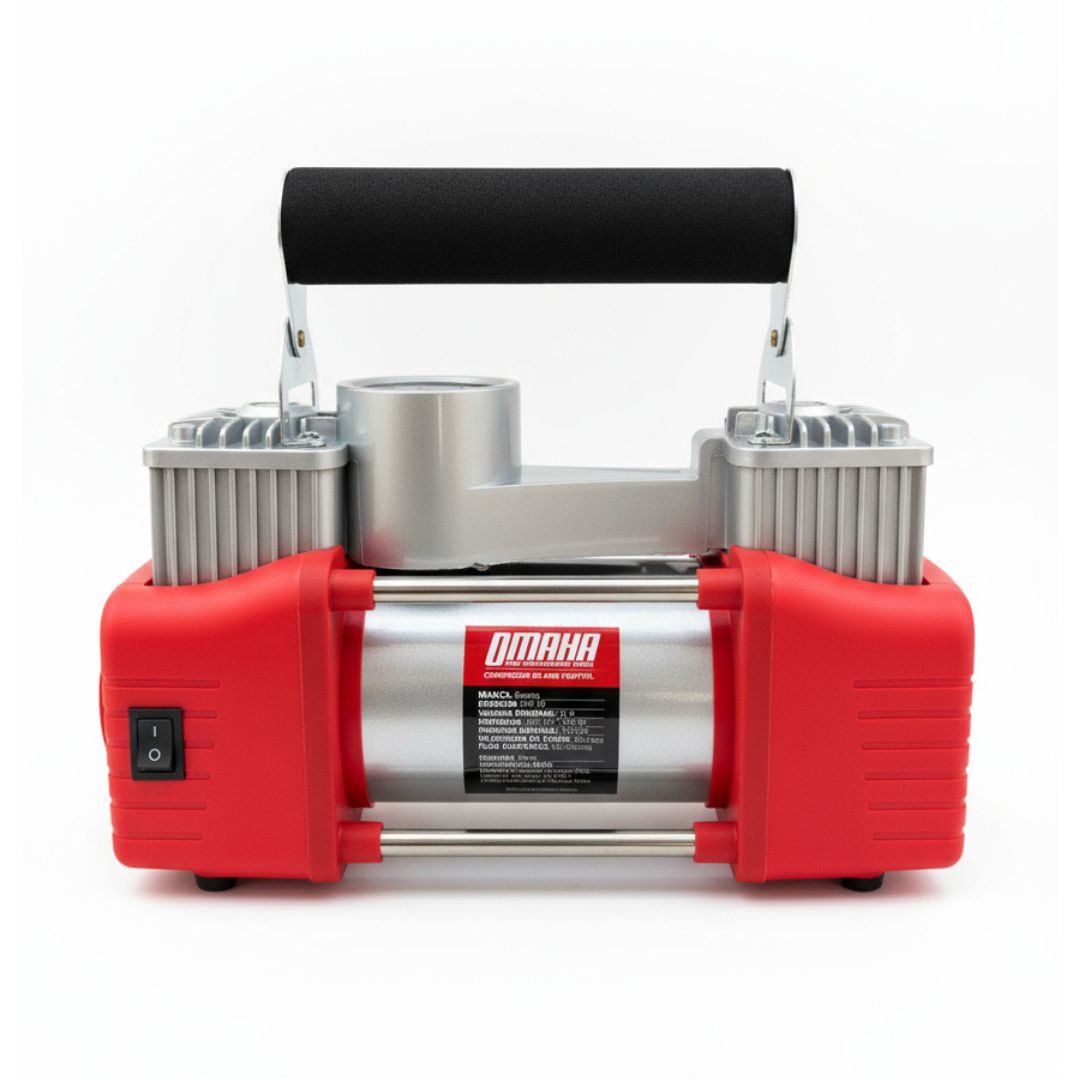 Inflador/Compresor Portátil 12V 275W 150 PSI - Omaha 2