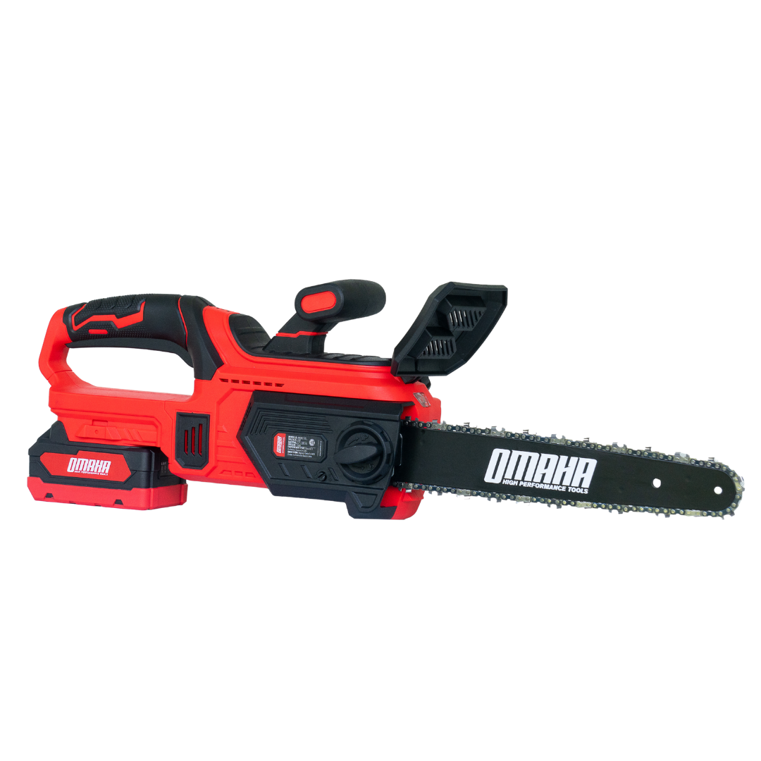 Motosierra a Batería 20V 12" + 2 Baterías y Cargador - Omaha