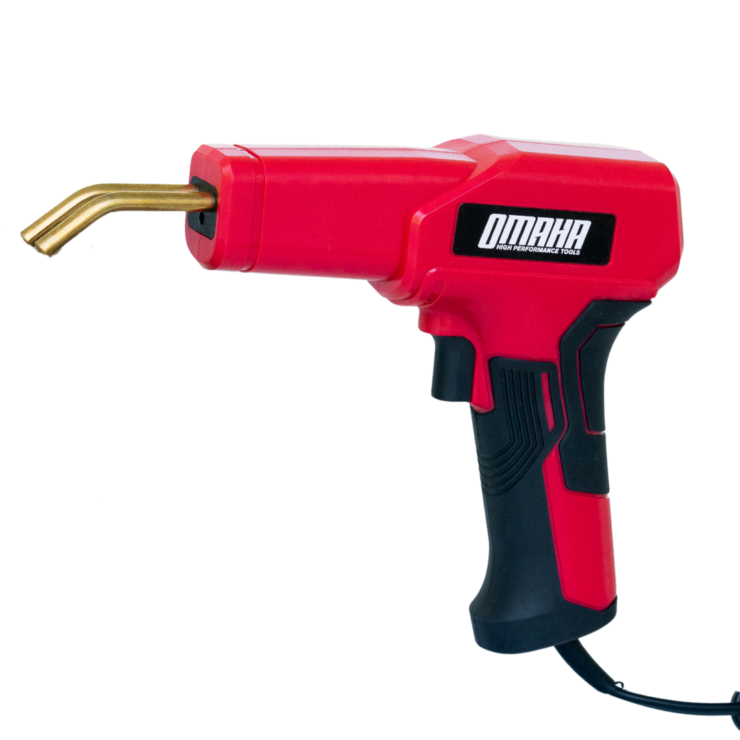 Pistola Soldadora de Plástico 85W + Kit de Clavos - Omaha